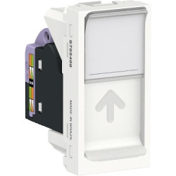 Toma RJ45 UTP CAT 6 Blanco