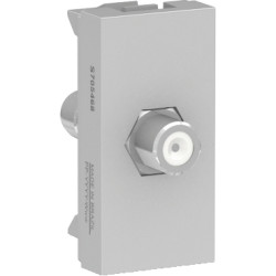 Toma TV Coaxial Aluminio