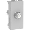 Toma TV Coaxial Aluminio