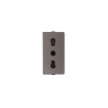 Enchufe 2P+T Bipaso 10/16A 250V Sinthesi 44 Piedra