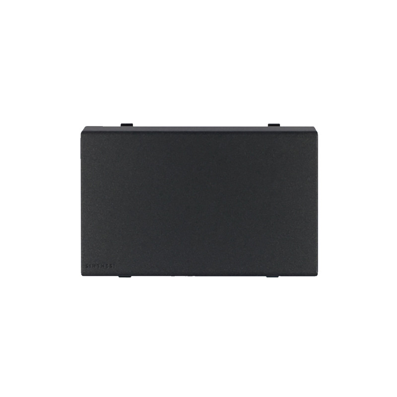 Pulsador Timbre Teclon 3 Modulos 16A 250V Sinthesi 44 Carbón