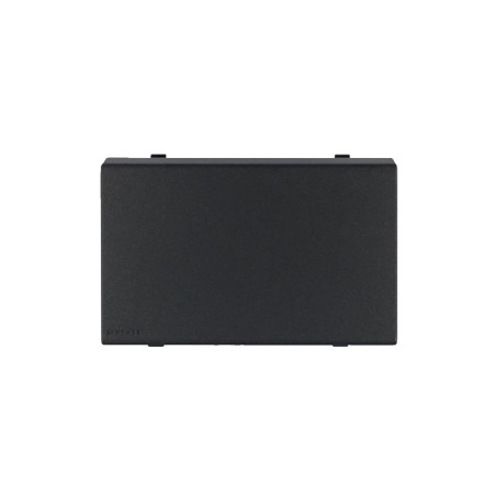 Interruptor 9/12 Teclon 3 Modulos 16A 250V Sinthesi 44 Carbón