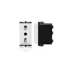 Enchufe 2P+T Bipaso 10/16A 250V Sinthesi 17 Blanco
