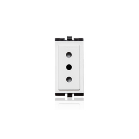 Enchufe 2P+T 10A 250V Sinthesi 17 Blanco