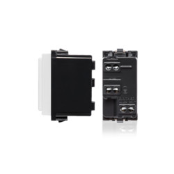 Enchufe 2P+T 10A 250V Sinthesi 17 Blanco