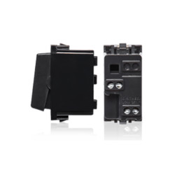 Pulsador Timbre 16A 250V Sinthesi 17 Noir