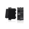 Pulsador Timbre 16A 250V Sinthesi 17 Noir