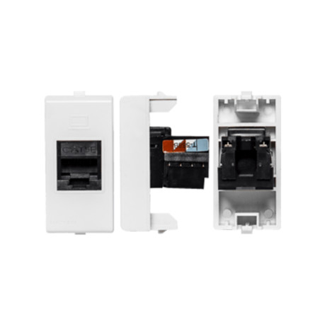 Toma Datos RJ45 Cat 5E Sinthesi 22 Blanco