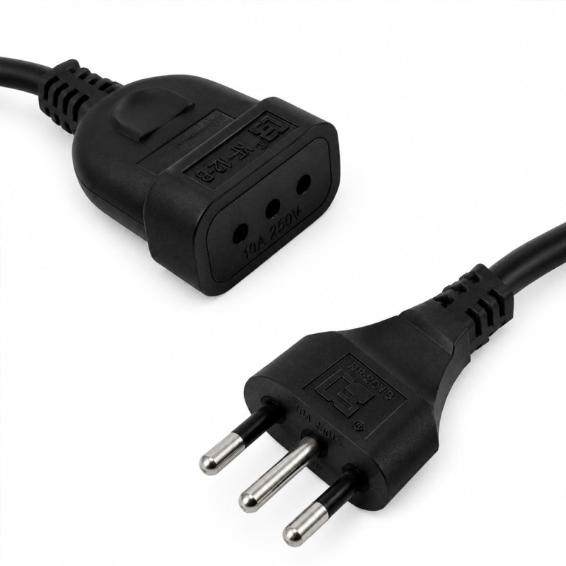 Alargador Profesional 5 m Negro Ekoline