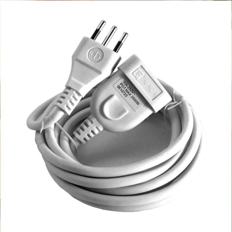 Alargador Profesional 10 m blanco Ekoline