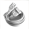 Alargador Profesional 10 m blanco Ekoline