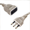 Alargador Profesional 10 m blanco Ekoline