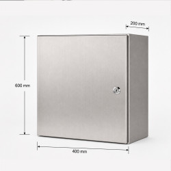 Armario Acero Inoxidable 600 x 400 x 200 mm Ekoline