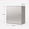 Armario Acero Inoxidable 600 x 400 x 200 mm Ekoline