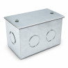 Caja A-01 Galvanizada C/Tapa (100 x 65 x 65 mm) Ekoline