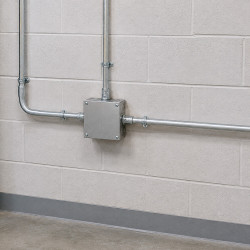 Caja B-22 Galvanizada C/Tapa (200 x 200 x 100 mm) Ekoline