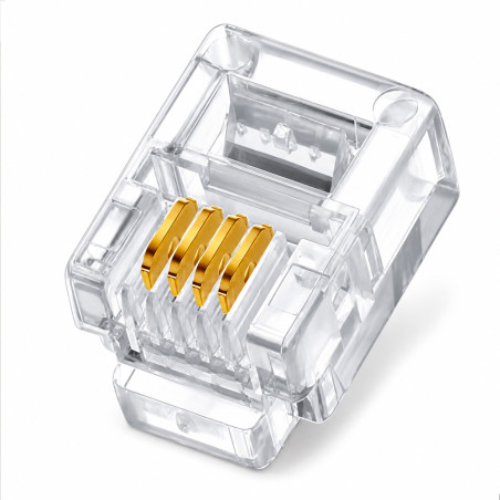 Conector Fono RJ-11 P/Base Ekoline