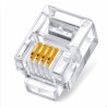 Conector Fono RJ-11 P/Base Ekoline
