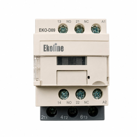 Contactor EKO-D09-B7 9A 24V 1NA + 1NC Ekoline