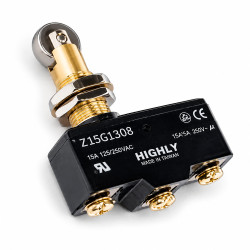 Microswitch C/Pulsador y...