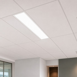 Panel LED 30 x 120 cm 40W Luz Dia Empotrado C/Driver Ext Ekoline