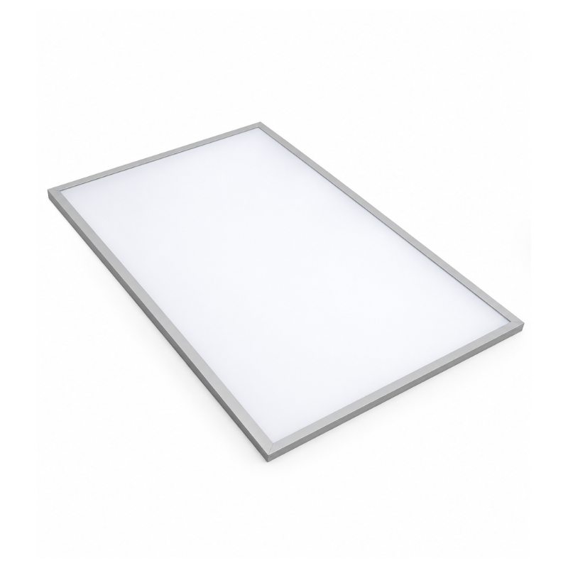 Panel LED 60 x 120 cm 80W Luz Dia Empotrado C/Driver Ext Ekoline