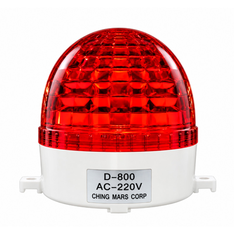 Baliza Roja Estroboscópica 220V Ekoline