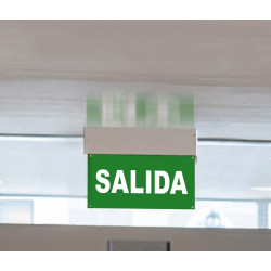 Equipo Emergencia LED Salida Sobrepuesto dos caras 3 hrs ekoline
