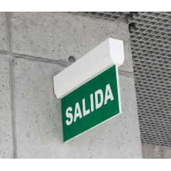Equipo Emergencia LED Salida Sobrepuesto dos caras 3 hrs ekoline