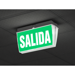 Equipo Emergencia LED Salida Empotrado Techo 3 hrs Ekoline