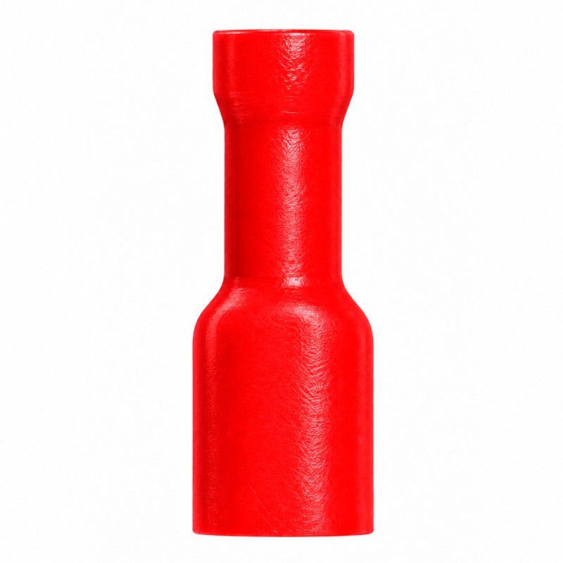 Terminal Hembra Aislado 22-16 AWG Rojo Ekoline