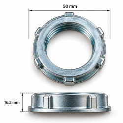 Terminal Bushing P/Conduit Rigido 50 mm Ekoline