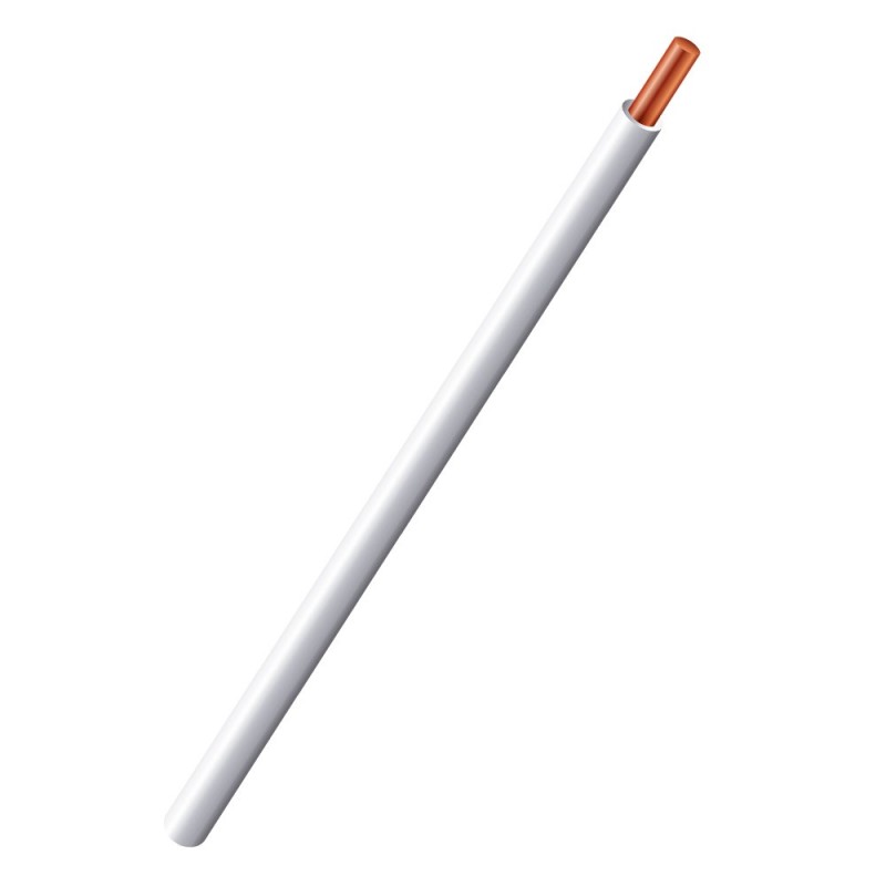 Alambre H07Z1-U EVAPLUS 1.5mm2 Blanco (100 Mts)