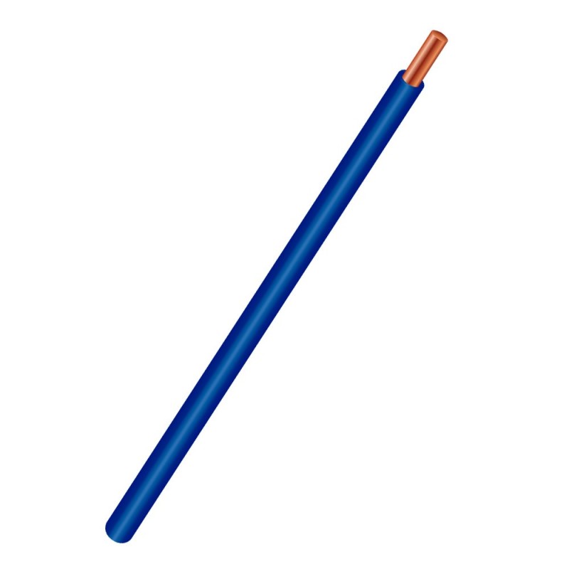 Alambre H07Z1-U EVAPLUS 2.5mm2 Azul (100 Mts)