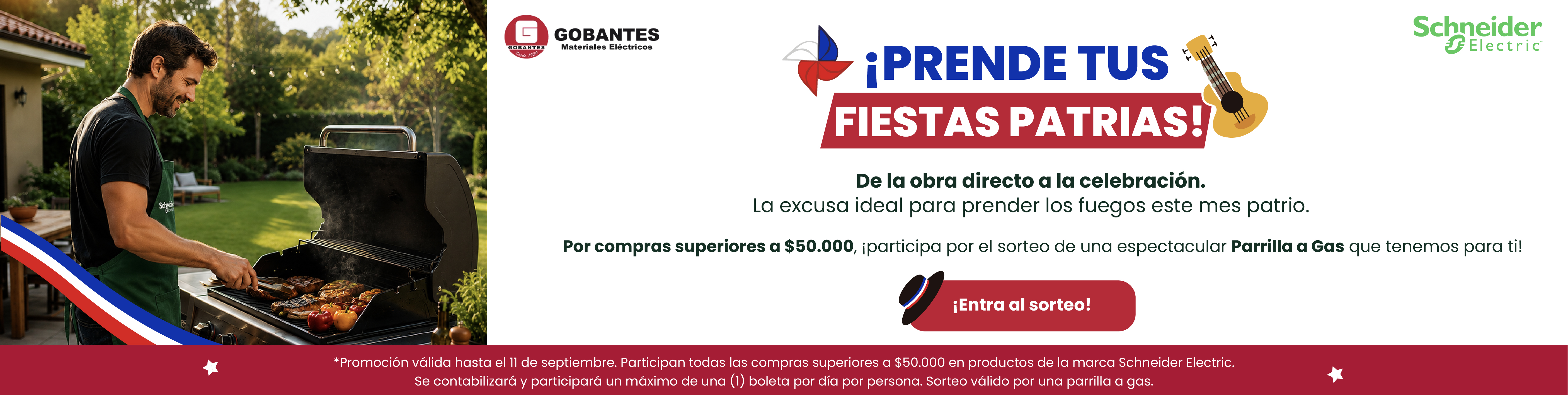 Legrand fiestas patrias schneider